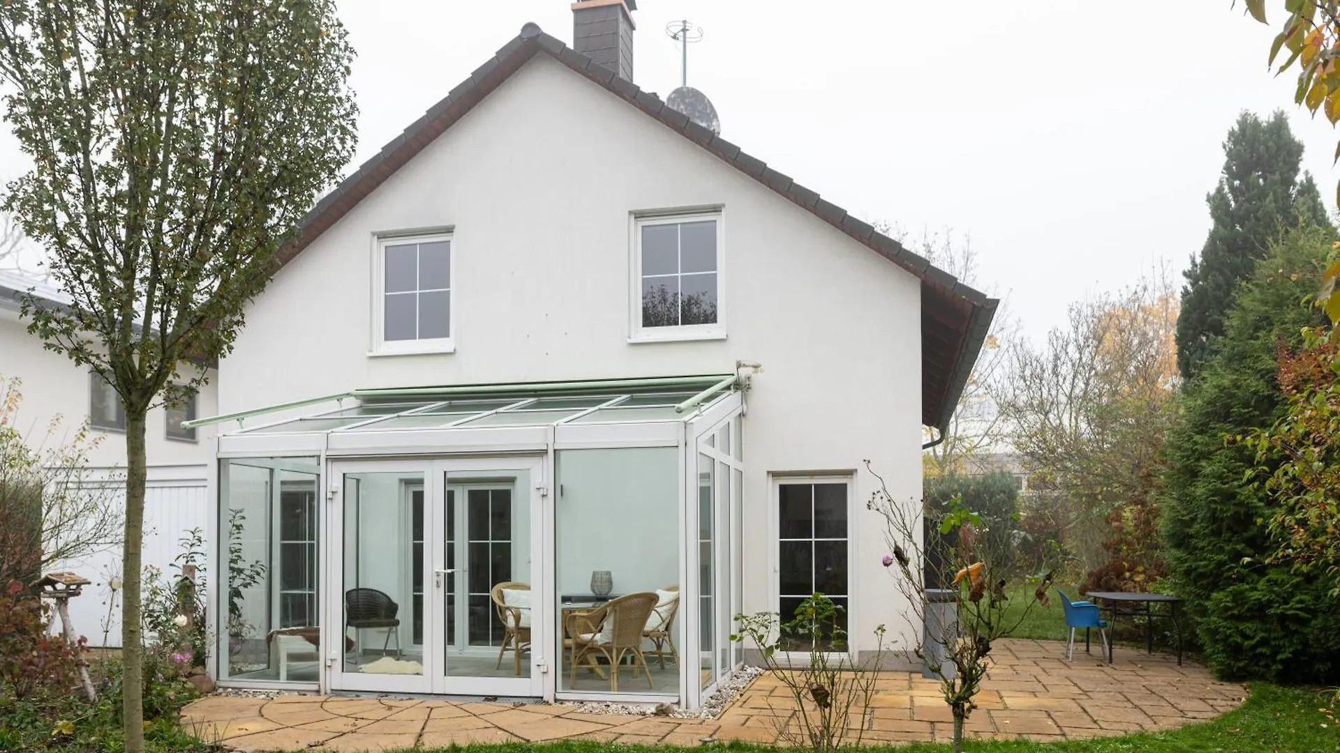 Ganzes Ferienhaus In Leipzig Mit Garage Und Fussbodenheizung 0*,